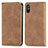 Leather Case Stands Flip Cover Holder S04D for Xiaomi Redmi 9AT