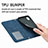 Leather Case Stands Flip Cover Holder S04D for Xiaomi Redmi 9T 4G