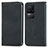 Leather Case Stands Flip Cover Holder S04D for Xiaomi Redmi K50 5G