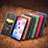 Leather Case Stands Flip Cover Holder S04D for Xiaomi Redmi Note 10 Pro 4G