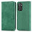 Leather Case Stands Flip Cover Holder S04D for Xiaomi Redmi Note 11 Pro 5G Green