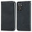 Leather Case Stands Flip Cover Holder S04D for Xiaomi Redmi Note 12 Pro 4G Black