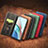 Leather Case Stands Flip Cover Holder S04D for Xiaomi Redmi Note 9 5G