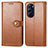 Leather Case Stands Flip Cover Holder S05D for Motorola Moto Edge X30 5G