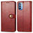 Leather Case Stands Flip Cover Holder S05D for Motorola Moto G31