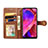 Leather Case Stands Flip Cover Holder S05D for OnePlus Nord N200 5G