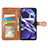 Leather Case Stands Flip Cover Holder S05D for Realme 8i