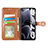 Leather Case Stands Flip Cover Holder S05D for Realme GT Neo2 5G