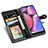 Leather Case Stands Flip Cover Holder S05D for Samsung Galaxy A20s