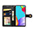 Leather Case Stands Flip Cover Holder S05D for Samsung Galaxy A72 4G