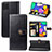 Leather Case Stands Flip Cover Holder S05D for Samsung Galaxy F62 5G