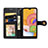 Leather Case Stands Flip Cover Holder S05D for Samsung Galaxy M01