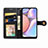 Leather Case Stands Flip Cover Holder S05D for Samsung Galaxy M01s