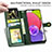 Leather Case Stands Flip Cover Holder S05D for Samsung Galaxy M02s