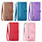 Leather Case Stands Flip Cover Holder S05D for Samsung Galaxy M13 4G