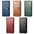 Leather Case Stands Flip Cover Holder S05D for Samsung Galaxy M14 5G