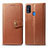 Leather Case Stands Flip Cover Holder S05D for Samsung Galaxy M21