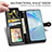 Leather Case Stands Flip Cover Holder S05D for Samsung Galaxy S20 Plus