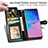 Leather Case Stands Flip Cover Holder S05D for Samsung Galaxy S20 Ultra 5G