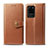 Leather Case Stands Flip Cover Holder S05D for Samsung Galaxy S20 Ultra 5G