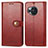 Leather Case Stands Flip Cover Holder S05D for Sharp Aquos R8 Red