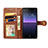 Leather Case Stands Flip Cover Holder S05D for Sony Xperia 10 II