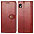 Leather Case Stands Flip Cover Holder S05D for Sony Xperia Ace III