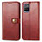 Leather Case Stands Flip Cover Holder S05D for Vivo Y21