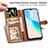 Leather Case Stands Flip Cover Holder S05D for Vivo Y76 5G