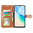 Leather Case Stands Flip Cover Holder S05D for Vivo Y76 5G