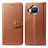 Leather Case Stands Flip Cover Holder S05D for Xiaomi Mi 10i 5G