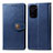 Leather Case Stands Flip Cover Holder S05D for Xiaomi Mi 11i 5G Blue