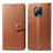 Leather Case Stands Flip Cover Holder S05D for Xiaomi Redmi 10X Pro 5G