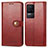 Leather Case Stands Flip Cover Holder S05D for Xiaomi Redmi K50 5G