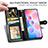 Leather Case Stands Flip Cover Holder S05D for Xiaomi Redmi Note 10 Pro 4G