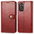 Leather Case Stands Flip Cover Holder S05D for Xiaomi Redmi Note 11 4G (2022)