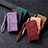 Leather Case Stands Flip Cover Holder S06D for Apple iPhone 14 Pro Max