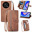 Leather Case Stands Flip Cover Holder S06D for Huawei Enjoy 50 Pro