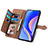 Leather Case Stands Flip Cover Holder S06D for Huawei Enjoy 50 Pro