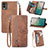 Leather Case Stands Flip Cover Holder S06D for Nokia C210