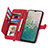 Leather Case Stands Flip Cover Holder S06D for Nokia C210