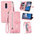 Leather Case Stands Flip Cover Holder S06D for Nokia C3