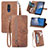 Leather Case Stands Flip Cover Holder S06D for Nokia C3