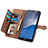 Leather Case Stands Flip Cover Holder S06D for Nokia C3