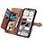 Leather Case Stands Flip Cover Holder S06D for Nothing Phone 2