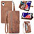 Leather Case Stands Flip Cover Holder S06D for Samsung Galaxy A22 5G SC-56B