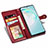 Leather Case Stands Flip Cover Holder S06D for Samsung Galaxy M80S