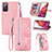 Leather Case Stands Flip Cover Holder S06D for Samsung Galaxy S20 FE 4G