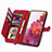 Leather Case Stands Flip Cover Holder S06D for Samsung Galaxy S20 FE 4G