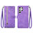 Leather Case Stands Flip Cover Holder S06D for Samsung Galaxy S23 Ultra 5G